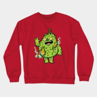 Stinky Little Durian Monster Crewneck Sweatshirt